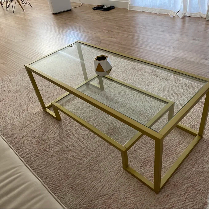 预发布站点、【Furniture】Shumake Frame Coffee Table with Storage、-12345
