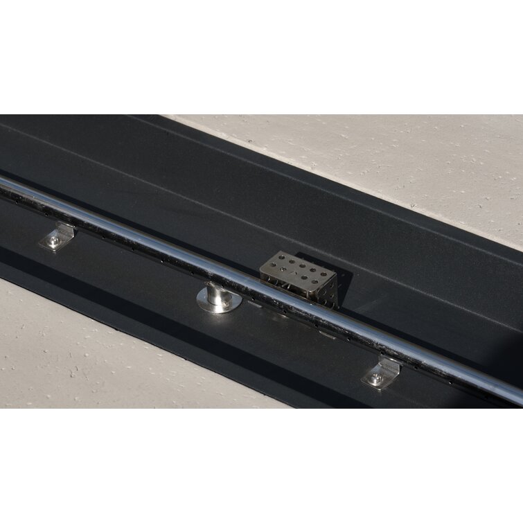 预发布站点、【Sports&Outdoors】Belle 15'' H x 56'' W Concrete Propane Outdoor Fire Pit Table、-12345