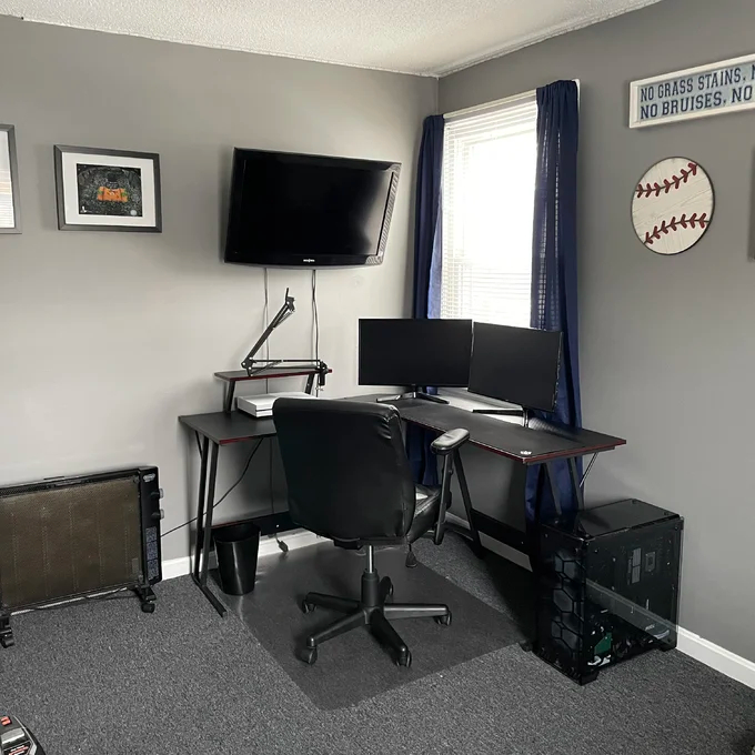 预发布站点、【Furniture】Sherri L- Shaped Gaming Desk、-12345