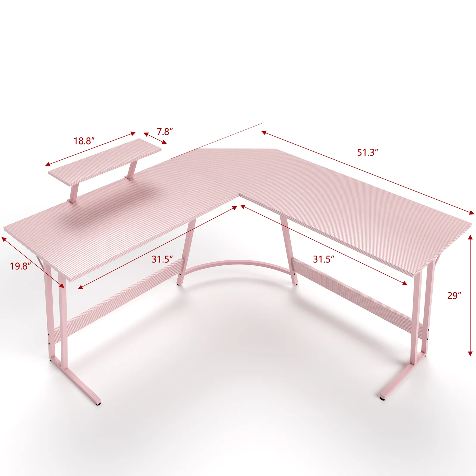 预发布站点、【Furniture】Sherri L- Shaped Gaming Desk、-12345