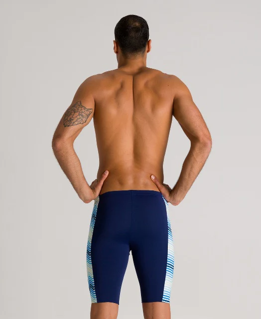 预发布站点、ARENA Mens Multicolor Stripes Jammer、mysite-12345