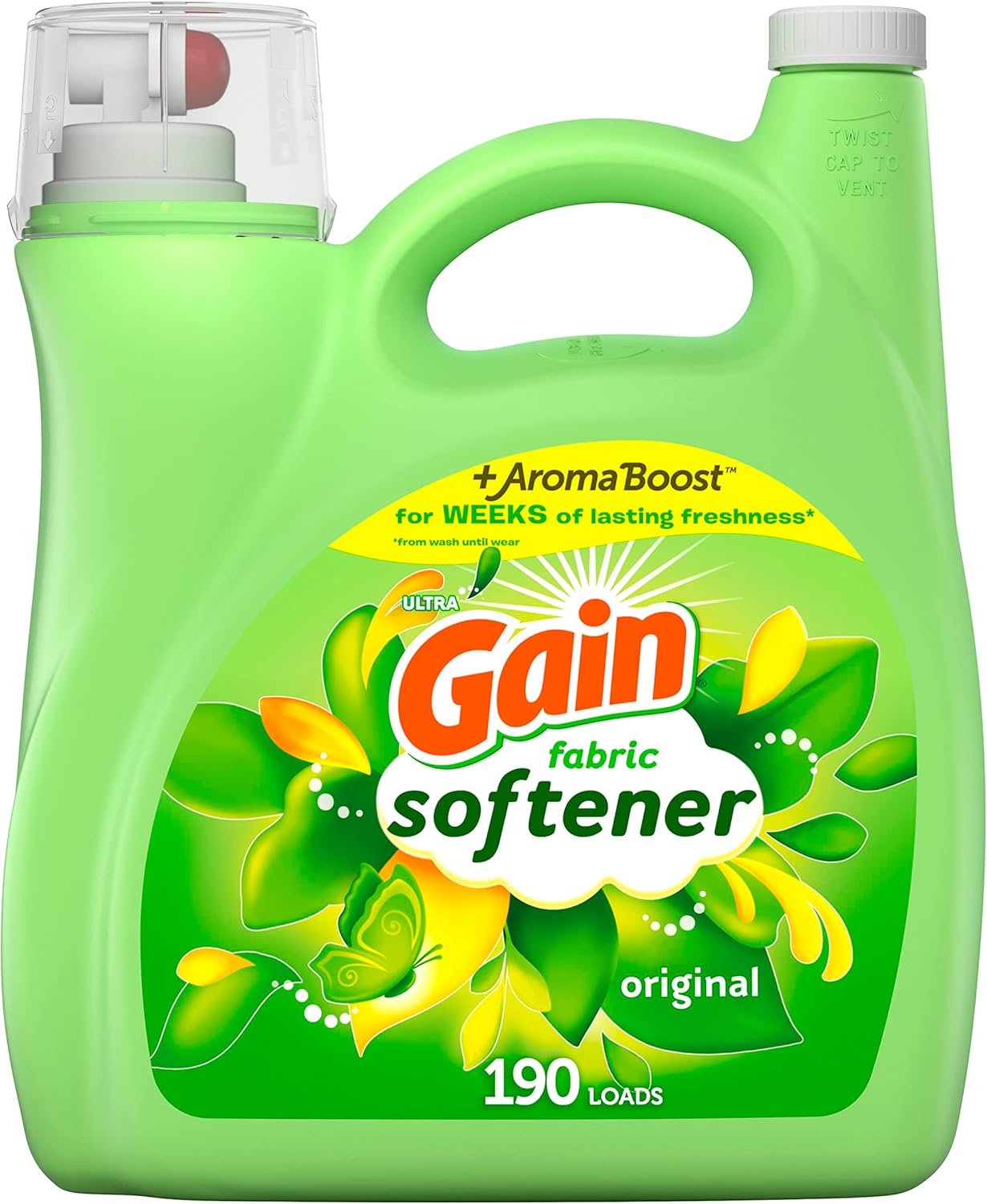 Gain Fabric Softener, Spring Daydream, 140 fl oz, 190 Loads111mysite