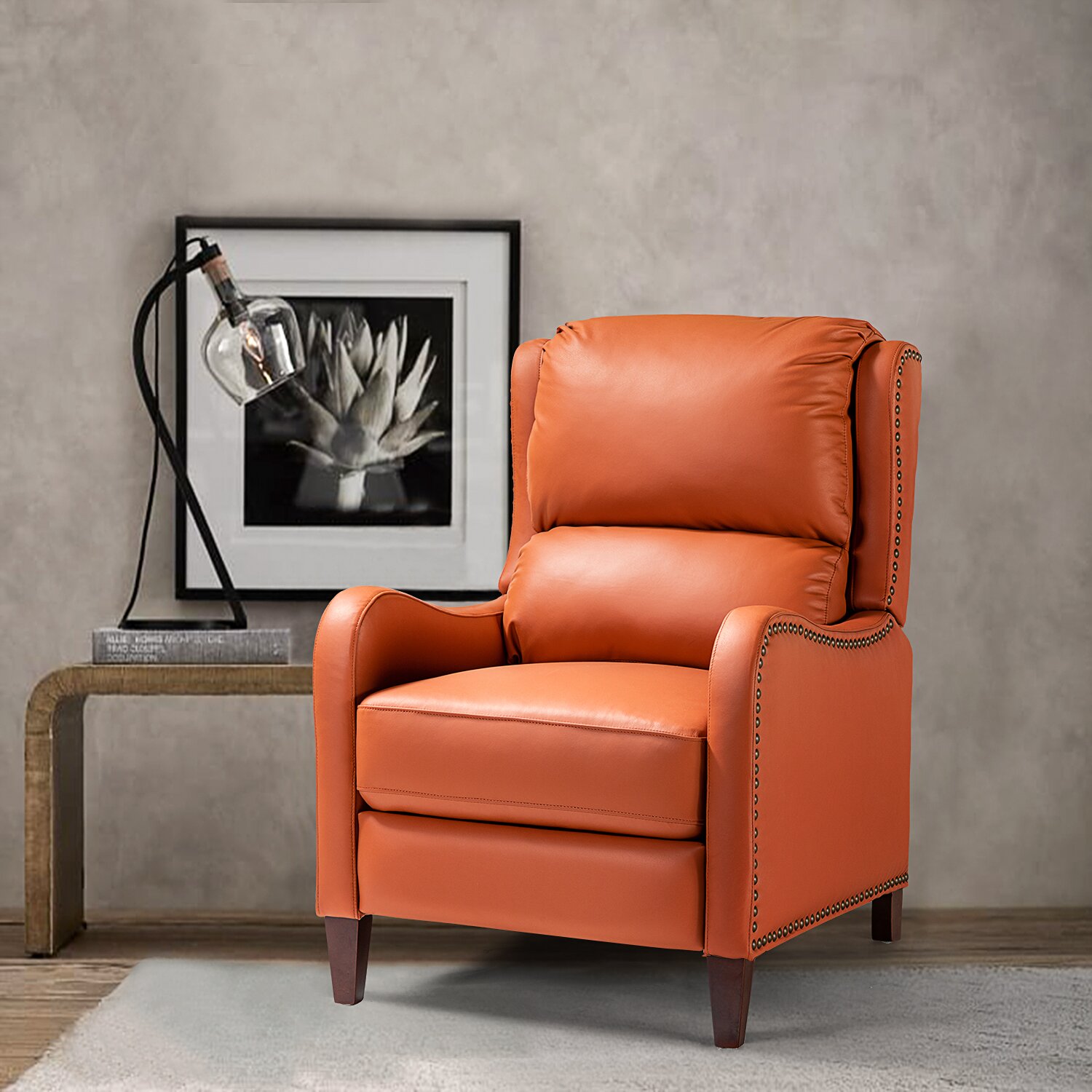预发布站点、【Furniture】Westmere Leather Recliner、-12345