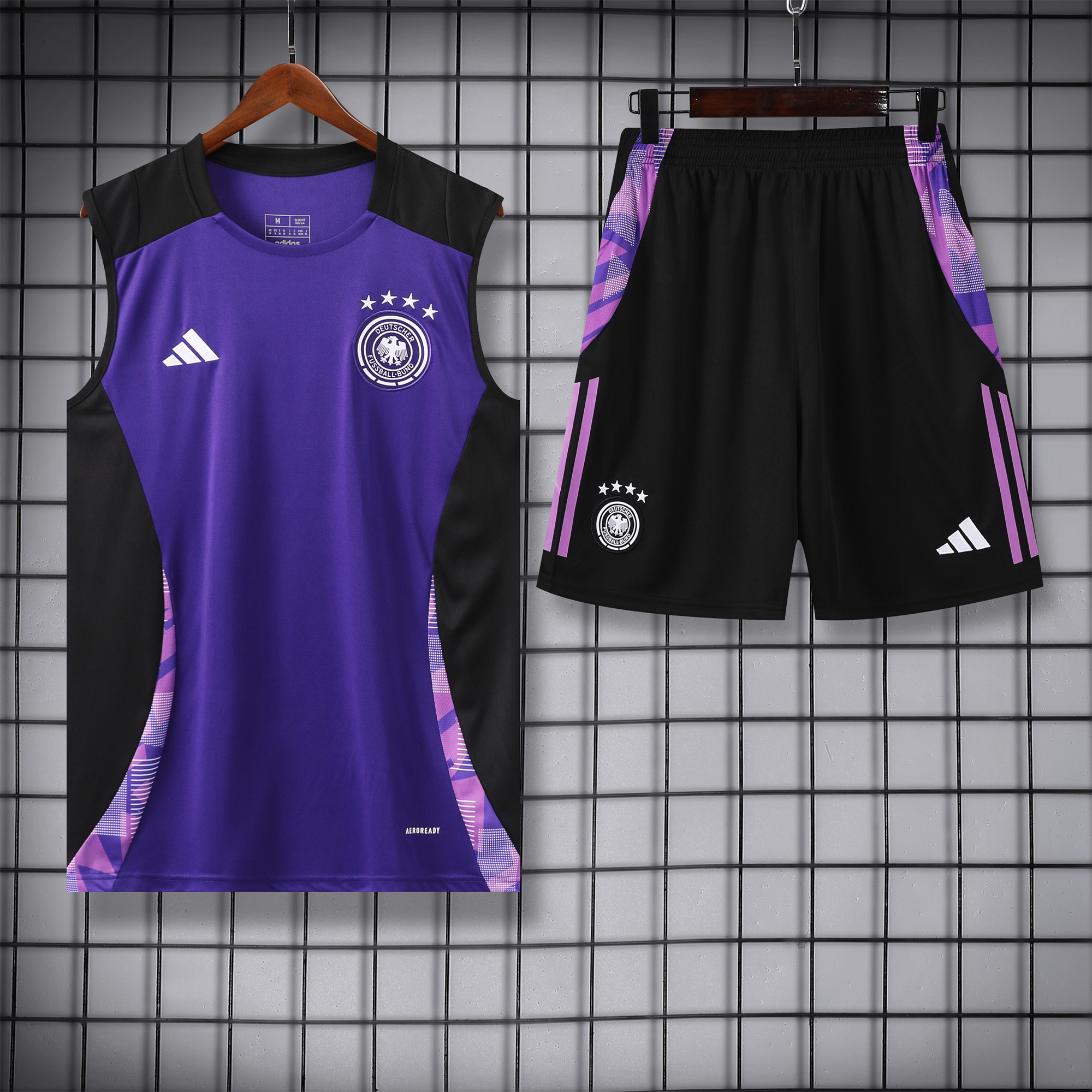 Germany 24-25 Training Vest Suit - Purple111