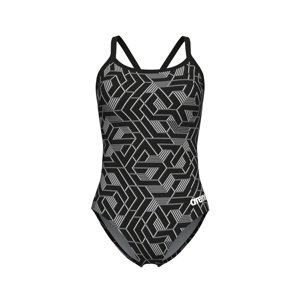 预发布站点、Arena Women's Escape Lightdrop Back One Piece Swimsuit、mysite-12345