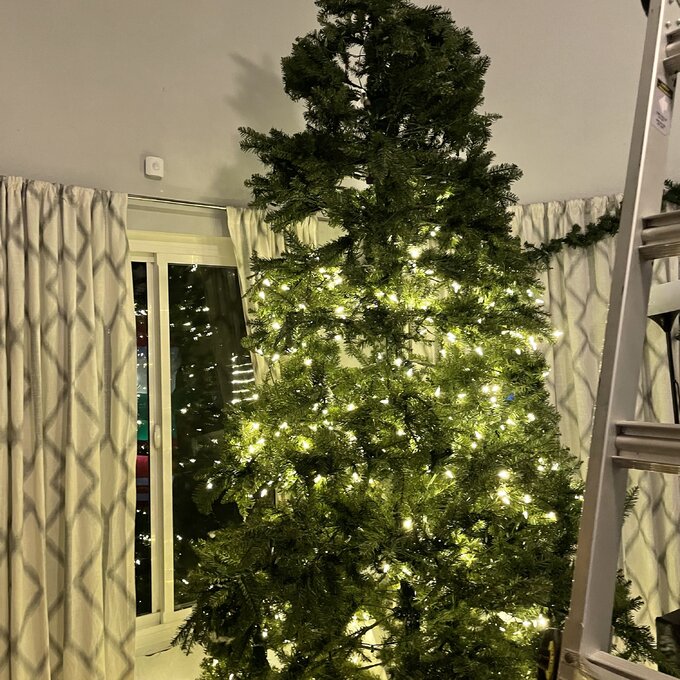 预发布站点、【Décor】Dunhill Fir 120'' Lighted Artificial Fir Christmas Tree、-12345