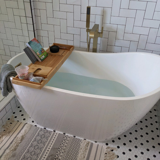 预发布站点、【Home Improvement】54" x 28" Freestanding Soaking Acrylic Bathtub、-12345