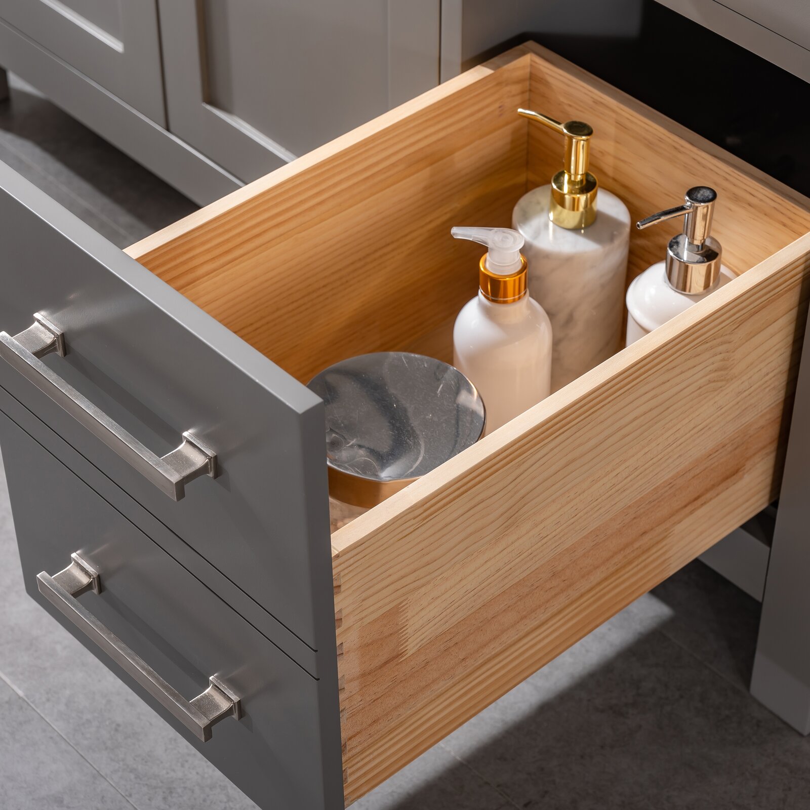 预发布站点、【Home Improvement】Atencio 42" Single Bathroom Vanity Set、-12345