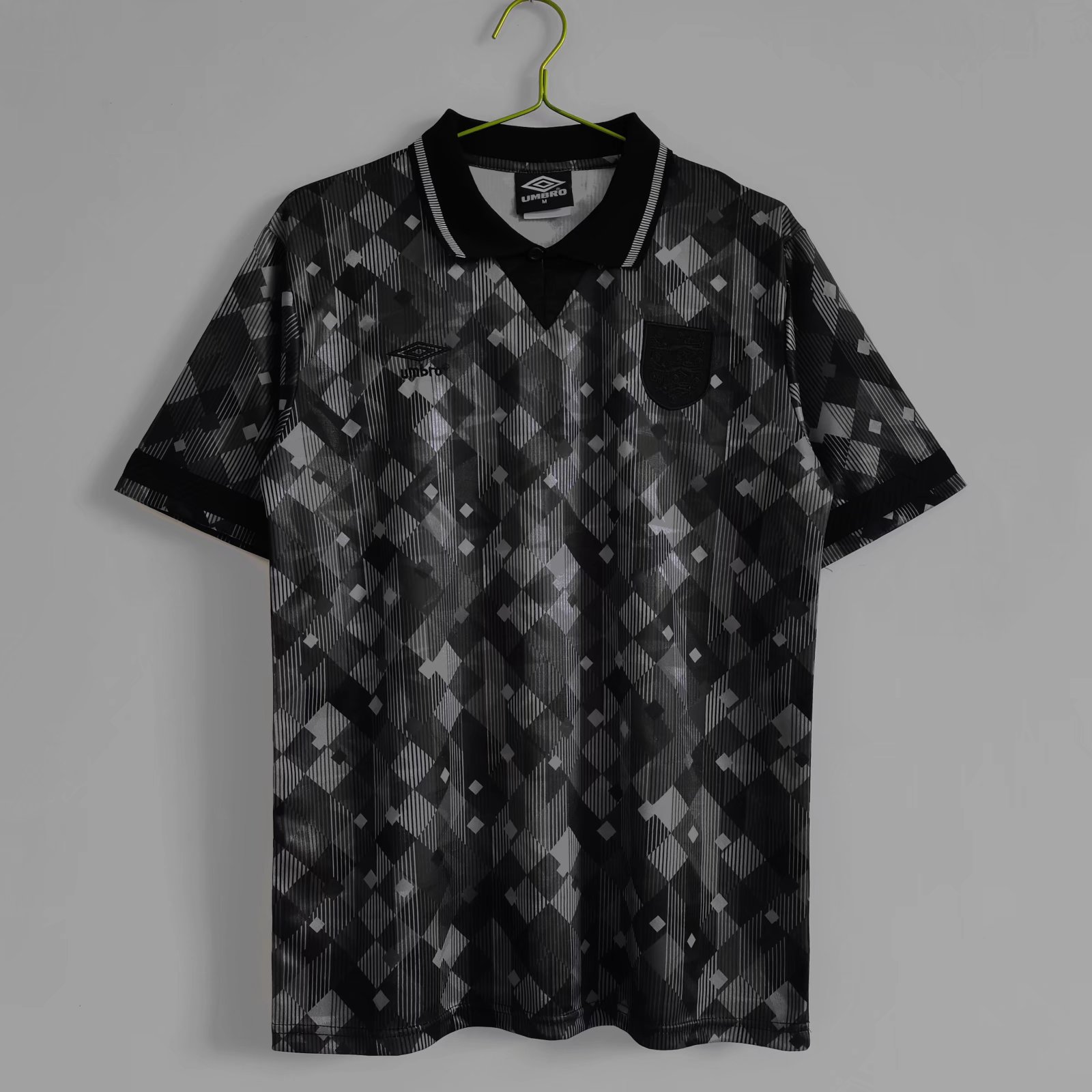 Retro England 1990 Black Jersey111