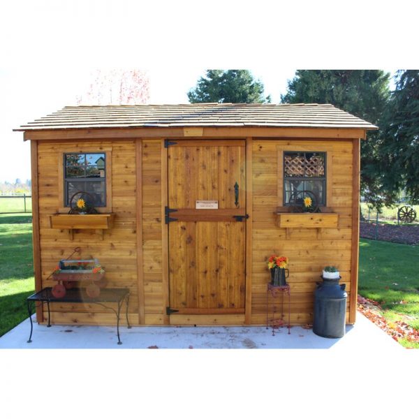 预发布站点、【Storage shed】12 feet wide x 8 feet deep wooden storage shed、mysite-12345