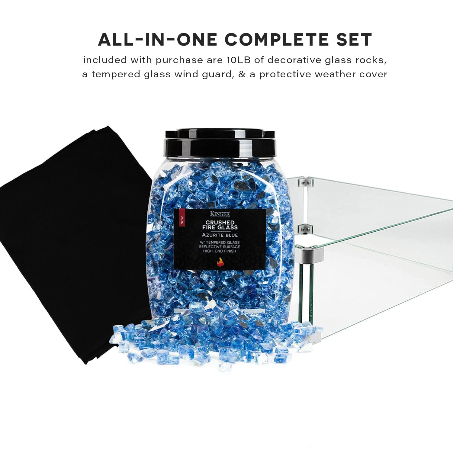 预发布站点、【Furniture】Kinger Home Propane Brazier Table 5-Piece Set, Suitable for Outdoor Patios、mysite-12345