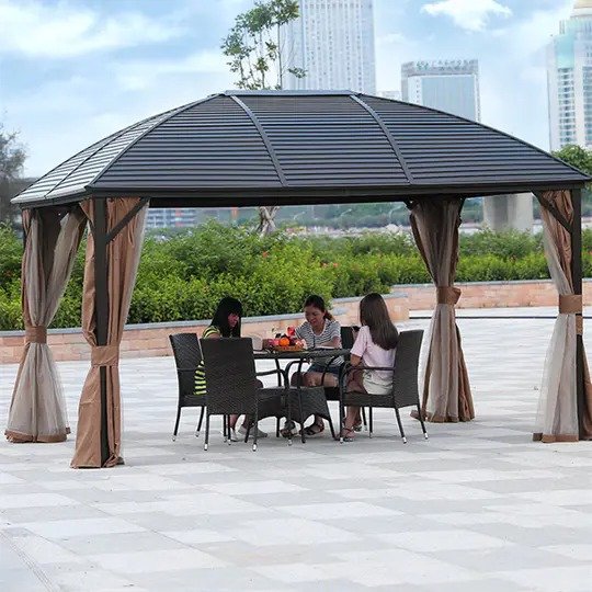 预发布站点、【Gazebo】3x4meter Aluminum frame Roof Gazebo Solid Roof Party Galvanized、mysite-12345