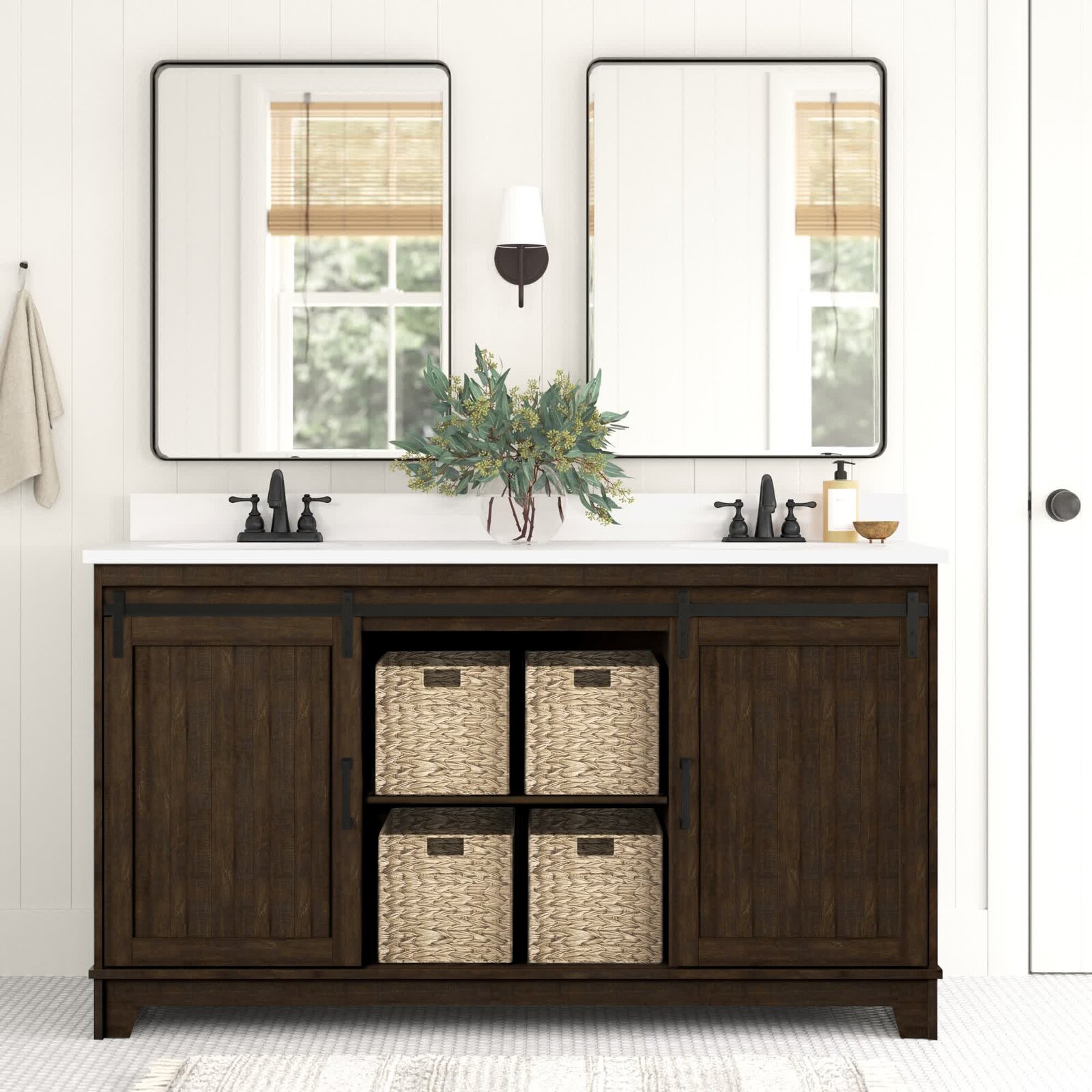 预发布站点、【Home Improvement】Braylen 60" Double Bathroom Vanity Set、-12345
