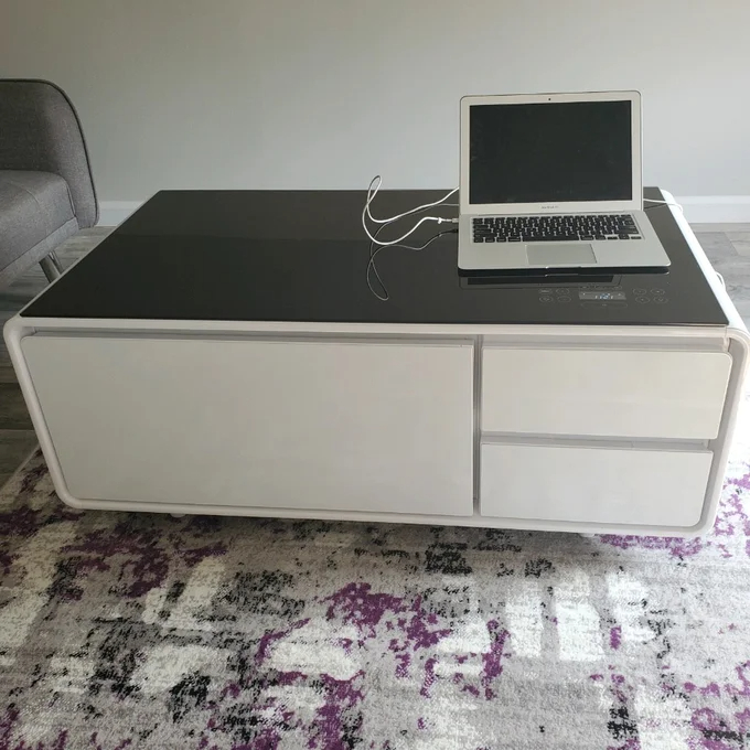 预发布站点、Smart coffee table with stereo, small fridge for storage、-12345