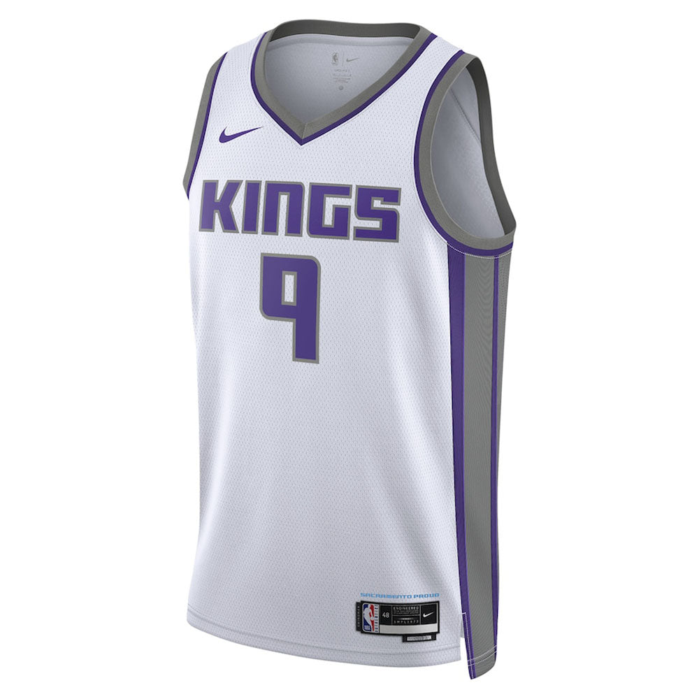 预发布站点、Youth Sacramento Kings Kevin Huerter Association Jersey - White、FF-CUSTOM-12345