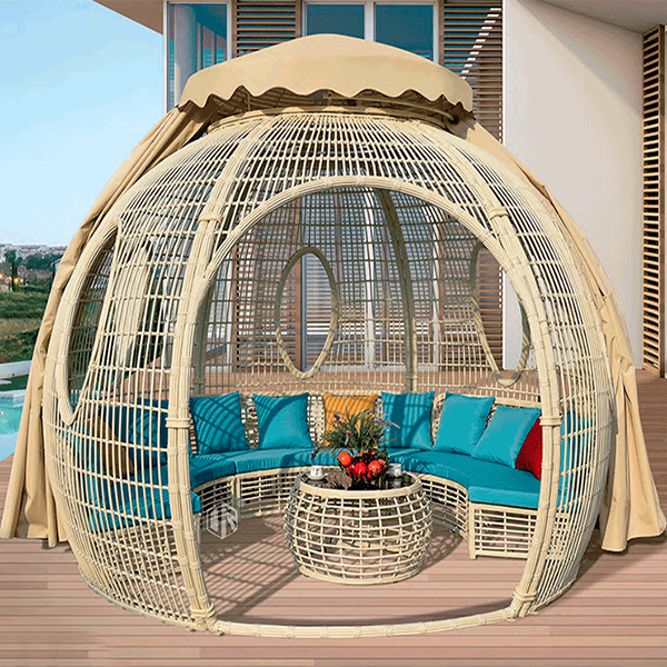 预发布站点、【Home&Garden】OUTDOOR TERRACE RATTAN AWNING TENT GAZEBO、mysite-12345