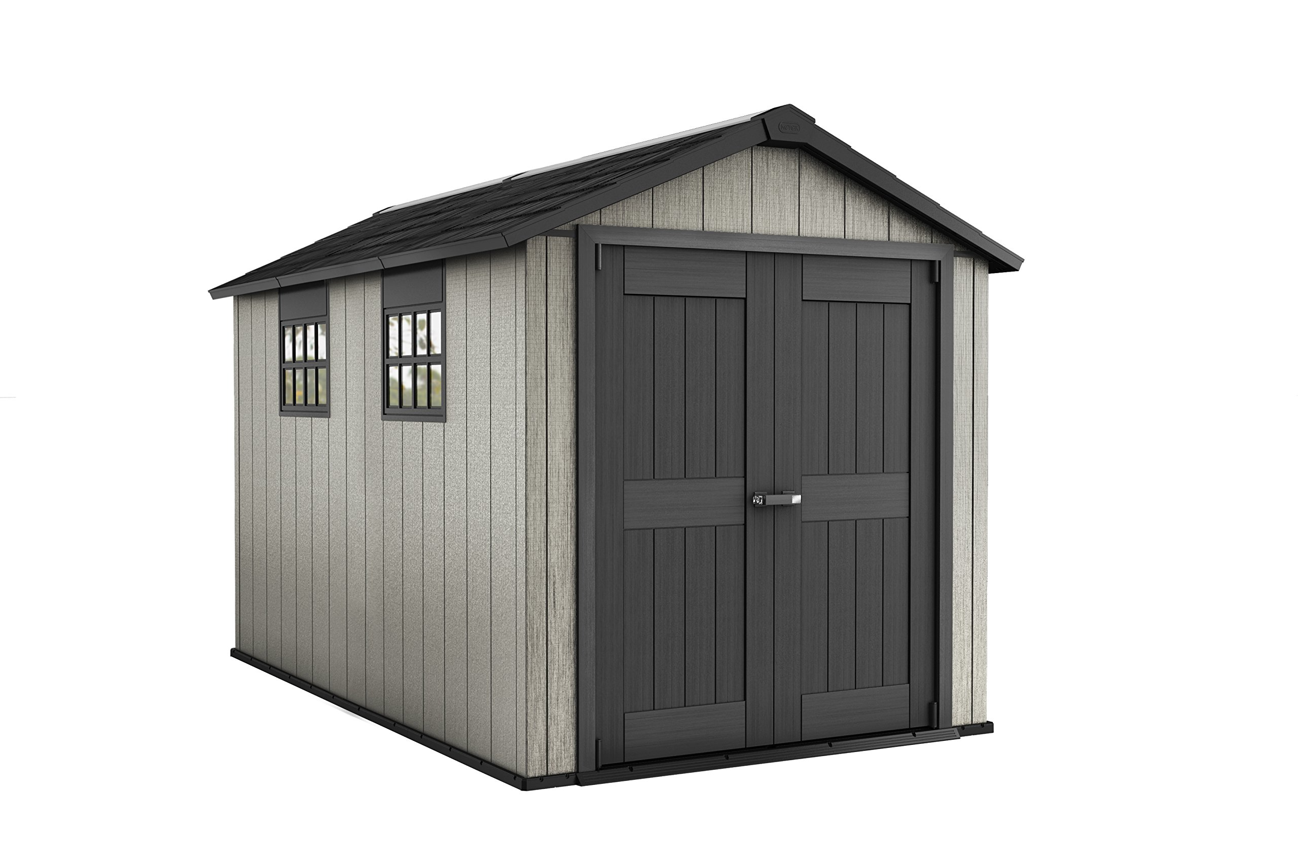 预发布站点、【Storage Shed】Oakland Outdoor Plastic Garden Storage Shed, Grey, 7.5 x 11 feet、mysite-12345