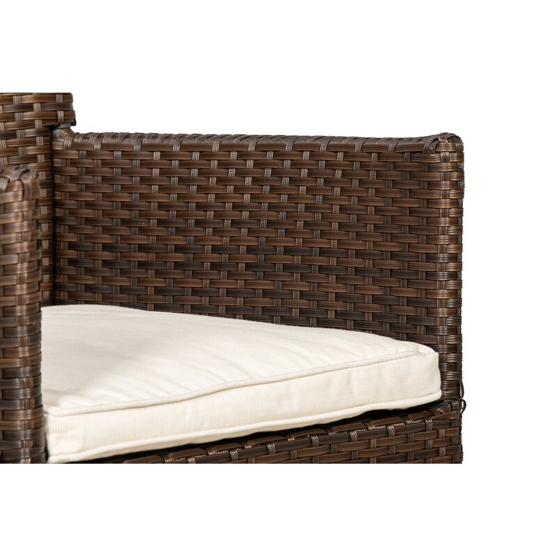 预发布站点、【Furniture】Rectangular 6 - Person 150Cm Long Dining Set with Cushions、mysite-12345