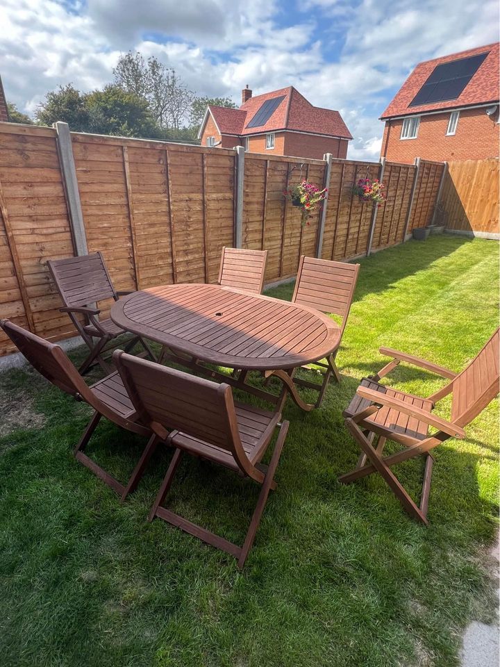 预发布站点、【Furniture】Six seater garden table and chairs、-12345