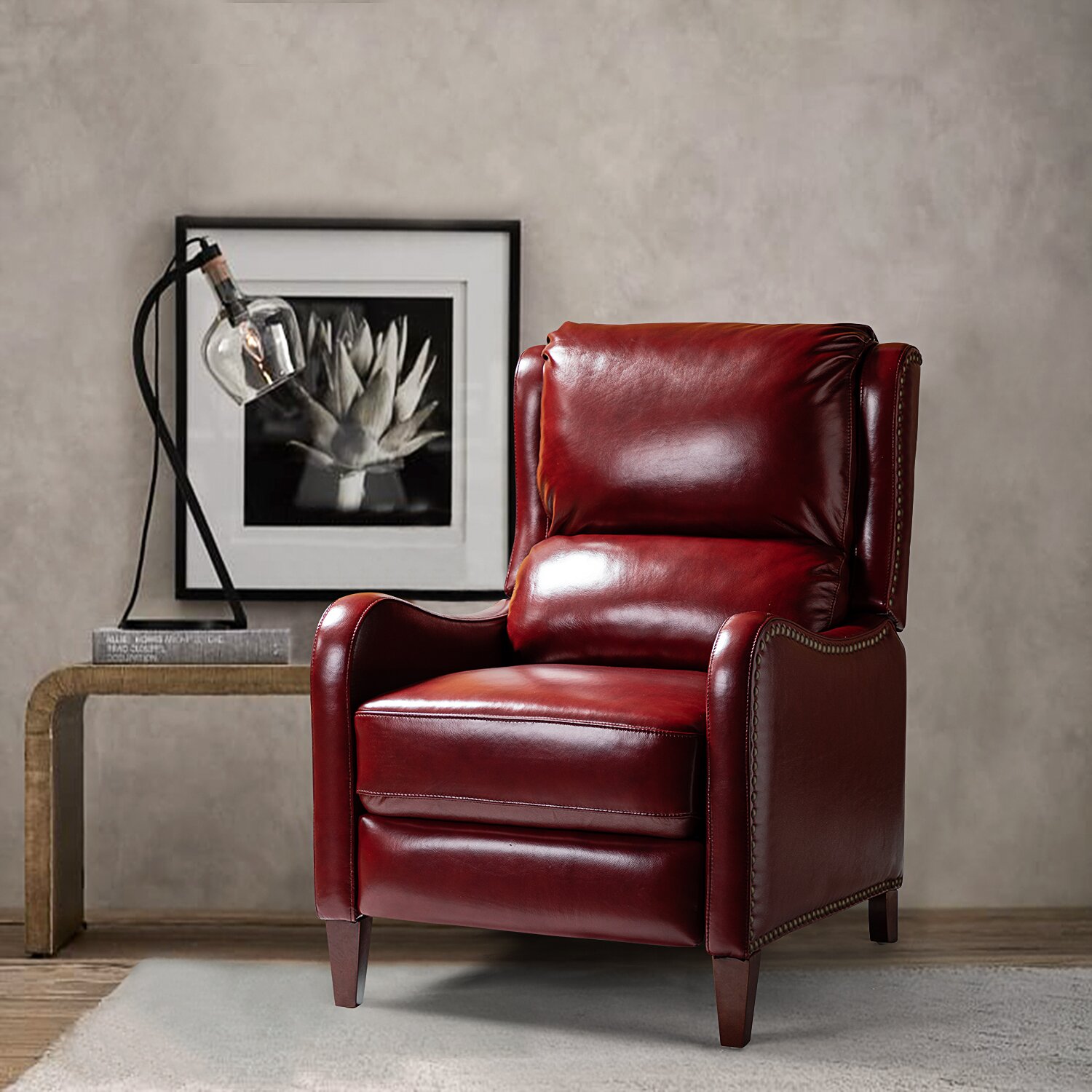 预发布站点、【Furniture】Westmere Leather Recliner、-12345