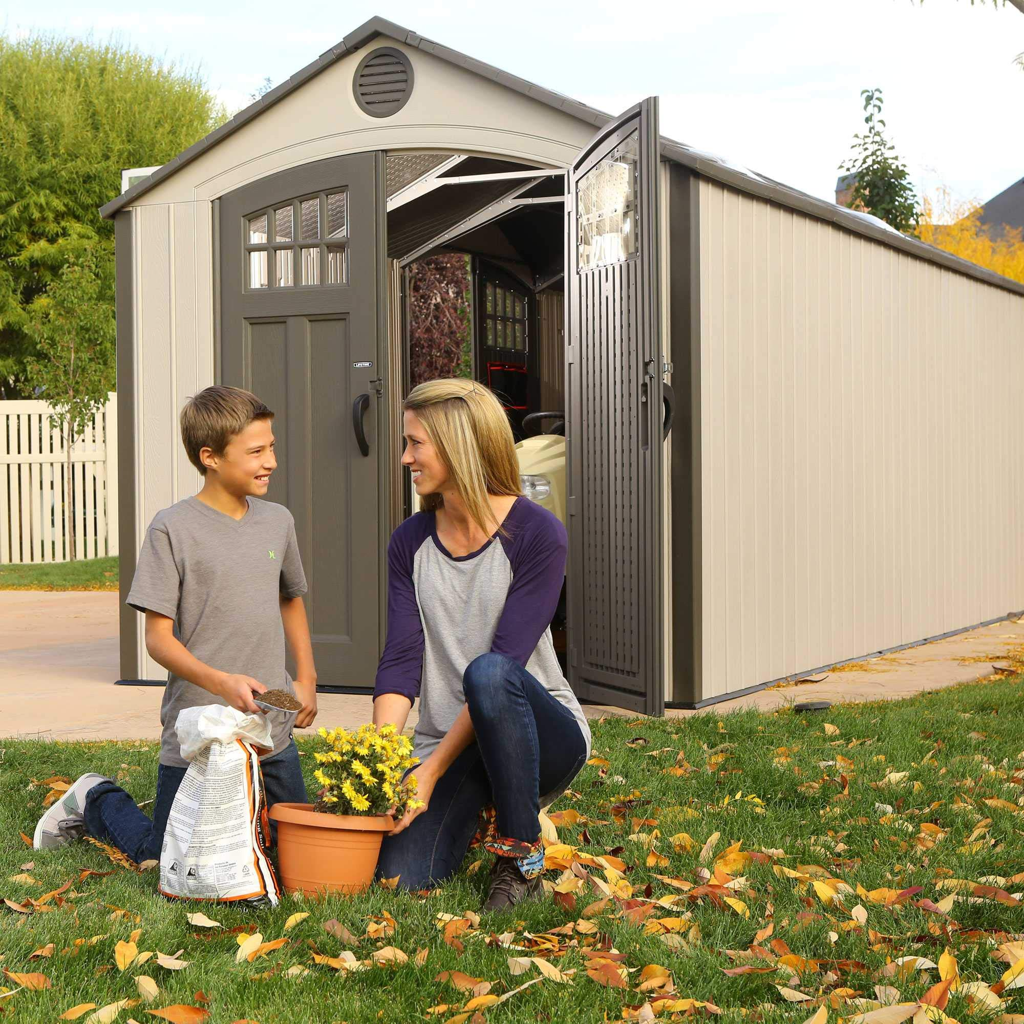 预发布站点、【Storage Shed】20 ft. W x 8 ft. D Plastic Storage Shed、mysite-12345