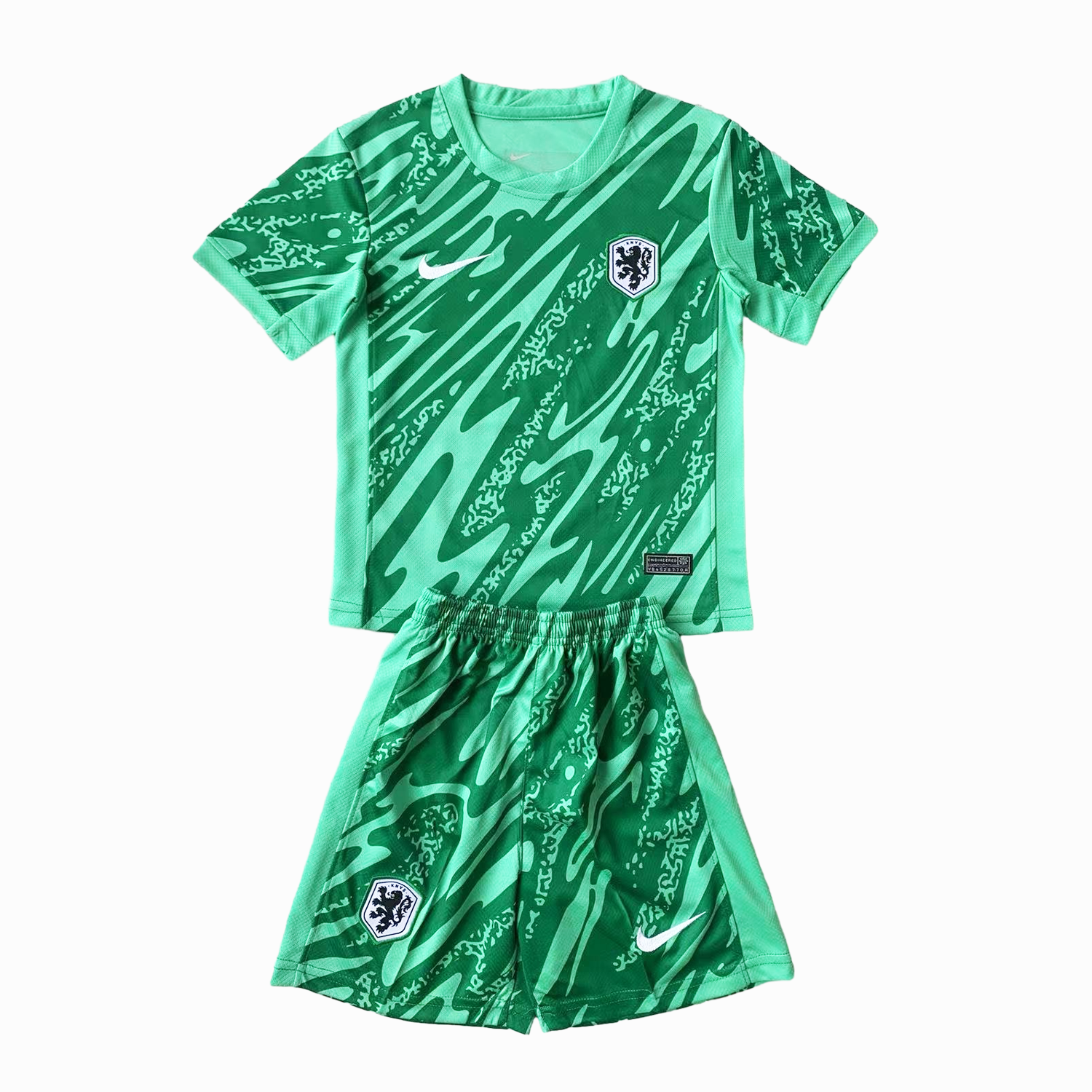 Netherlands 2024 Goalkeeper Kids Kit - Green111