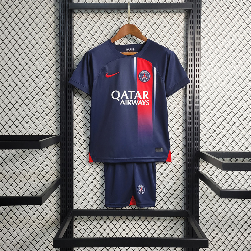 Paris Saint-Germain PSG 23-24 Home Kids kit111