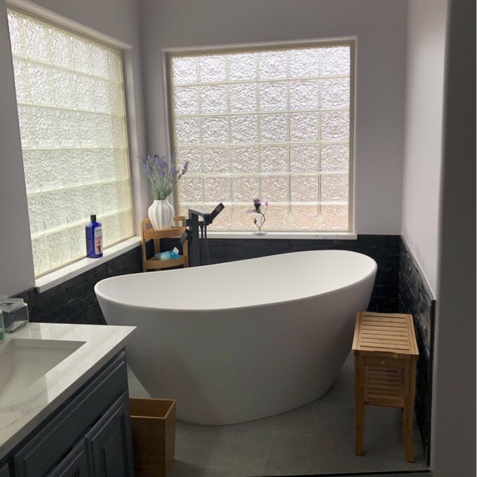 预发布站点、【Home Improvement】59" x 33" Freestanding Soaking Solid Surface Bathtub、-12345