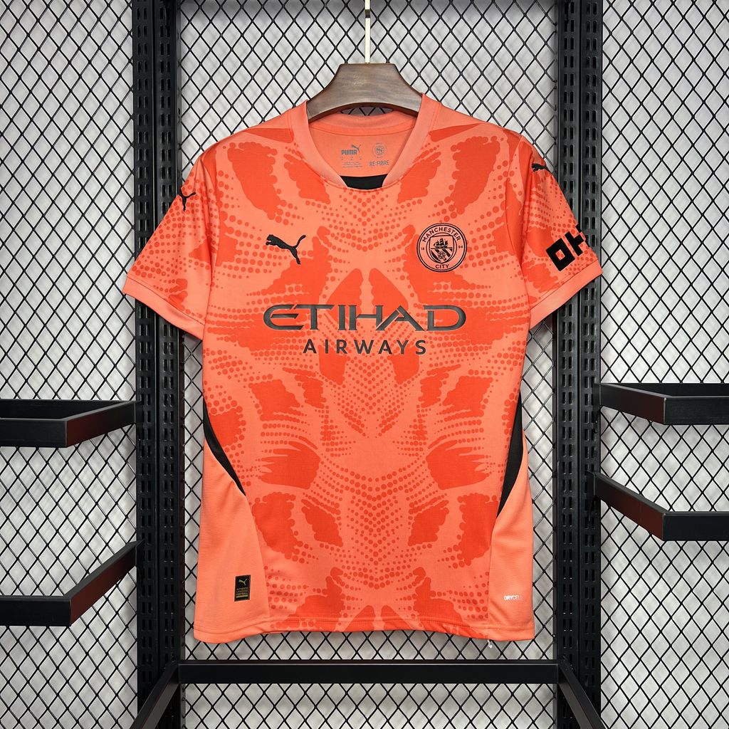 Manchester City 24-25 Orange Goalkeeper Jersey - Fans Version111