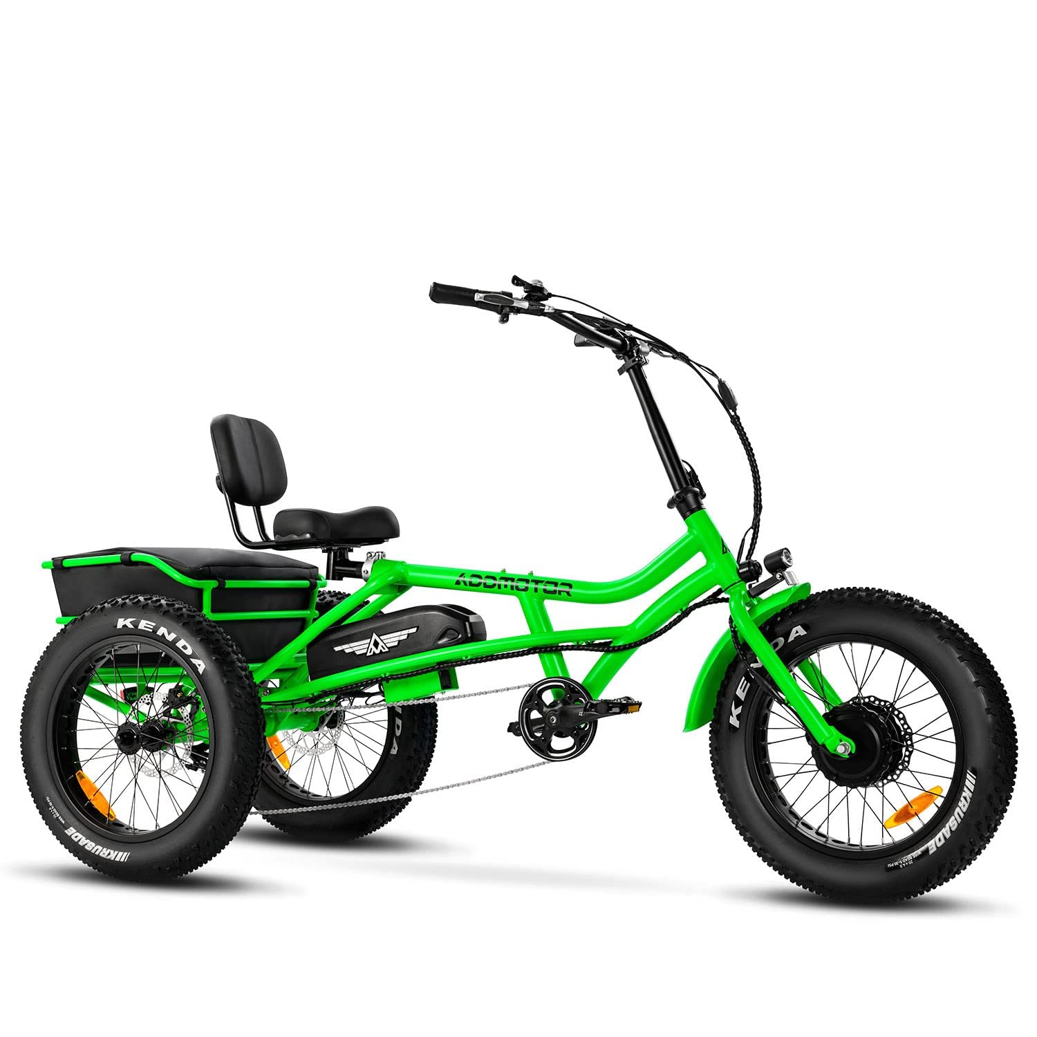 预发布站点、【Sports&Outdoors】Addmotor Motan Electric Trike Adults, 85 MI, 20"x4" Fat Tire 3 Wheel Electric Bicycle、-12345