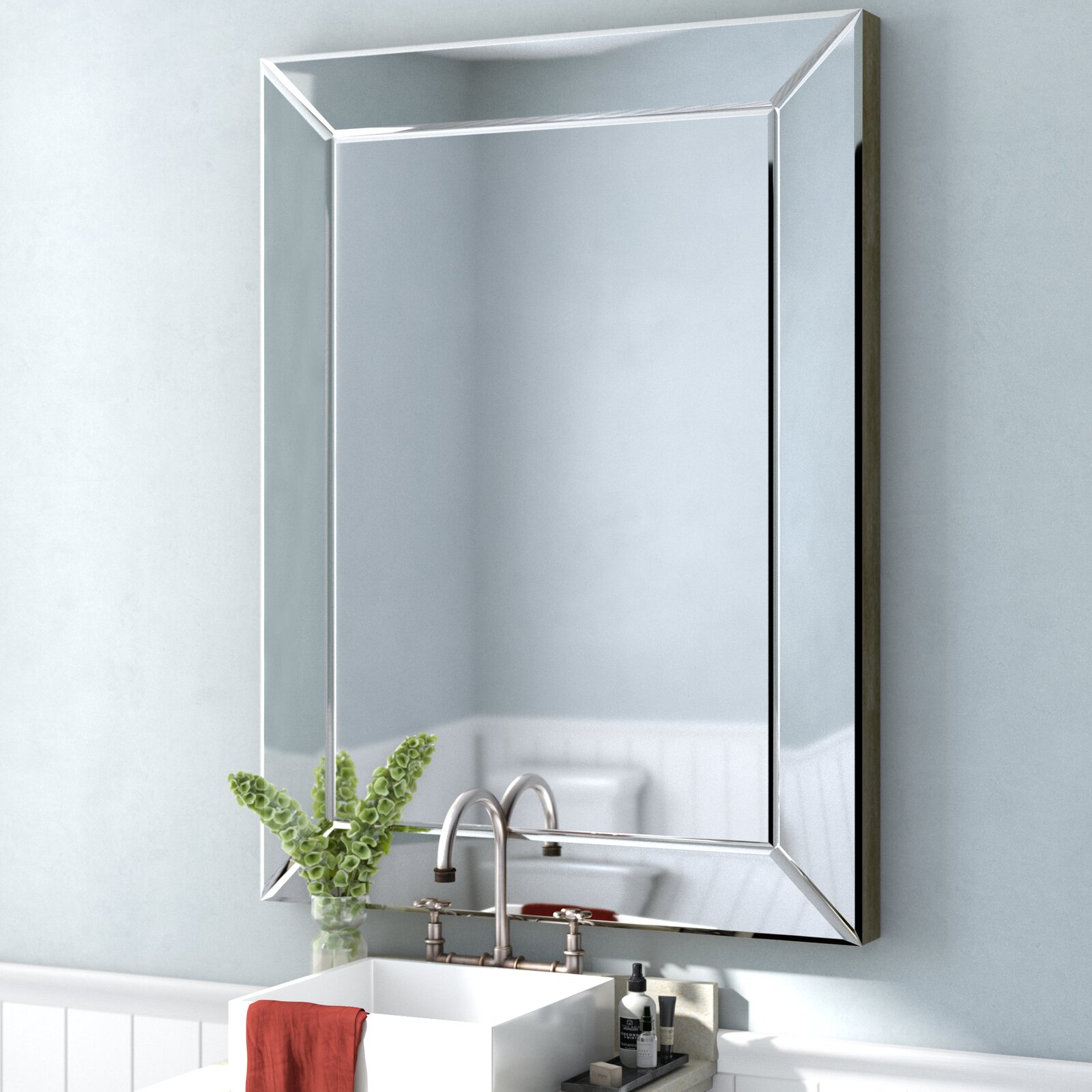 预发布站点、【Home Improvement】Oren Rectangle Glass Wall Mirror、-12345