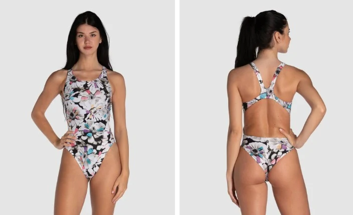 预发布站点、ARENA Women'S Zinnia Party Swimsuit Swim Tech Back、mysite-12345