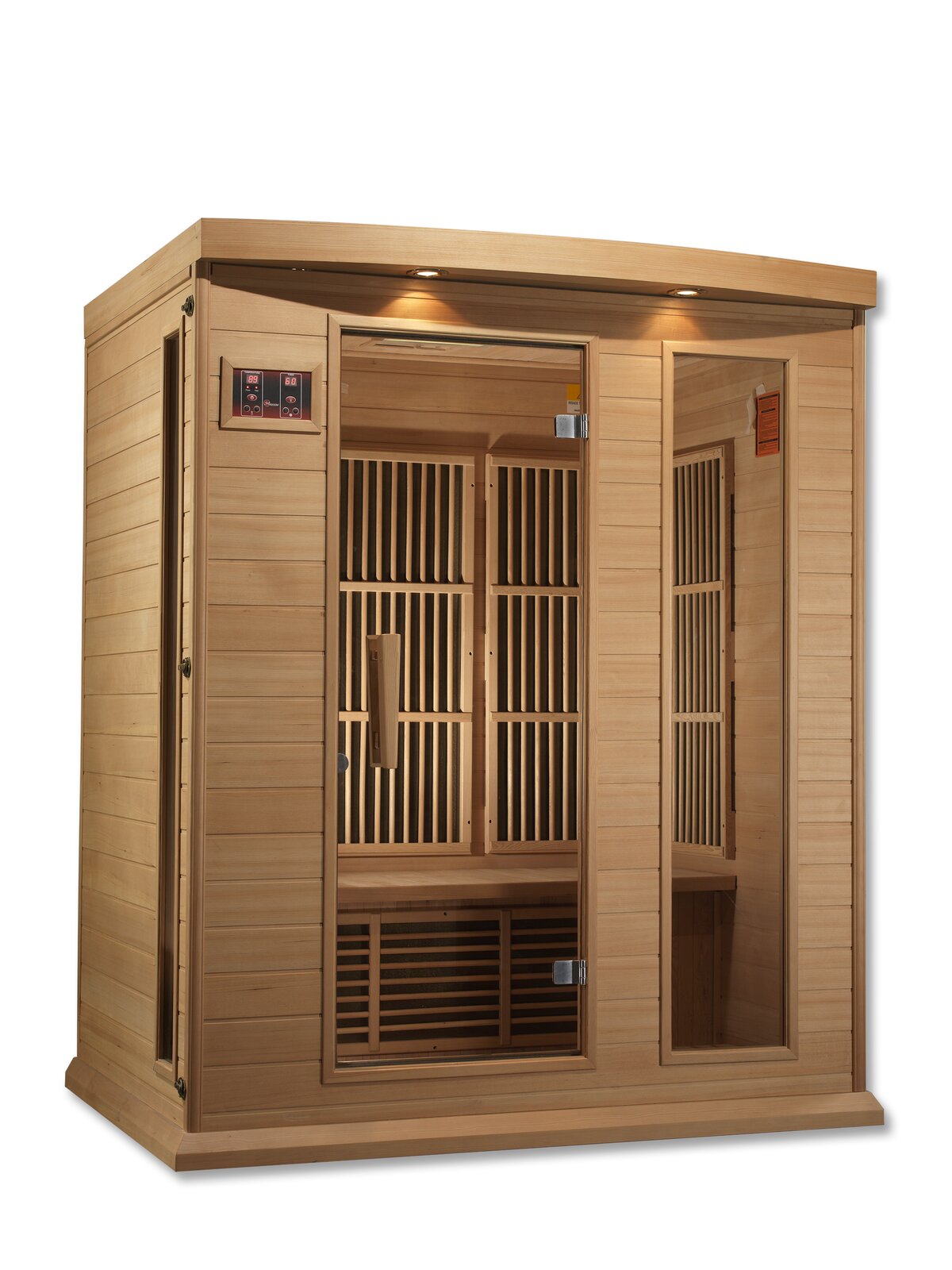 预发布站点、【Sports&Outdoors】Dynamic Infrared 3 - Person Indoor FAR Infrared Sauna in Hemlock、-12345