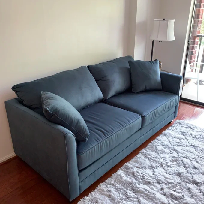 预发布站点、【Furniture】Lourenco 77'' Upholstered Sleeper Sofa、-12345