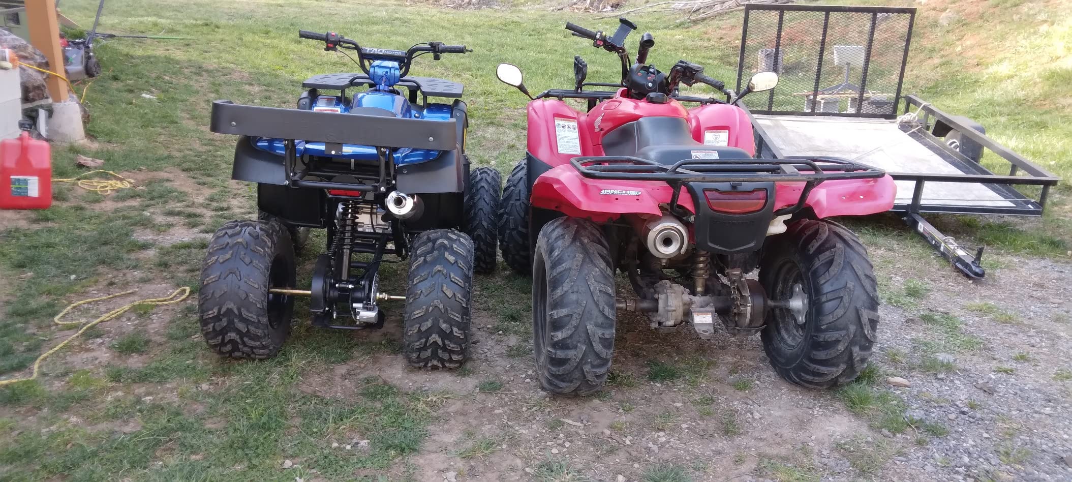 预发布站点、【Sports&Outdoors】X-PRO Adult ATV Quad Four Wheelers 200 Utility ATV Full Size ATV、-12345