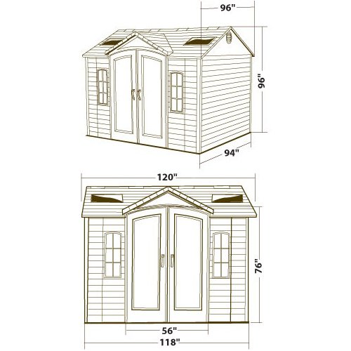 预发布站点、【Storage Shed】10x8 ft Outdoor Storage Shed, Desert Sand、mysite-12345