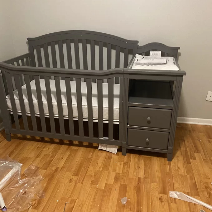 预发布站点、【Baby&Kids】Berkley 4-in-1 Convertible Crib and Changer、-12345