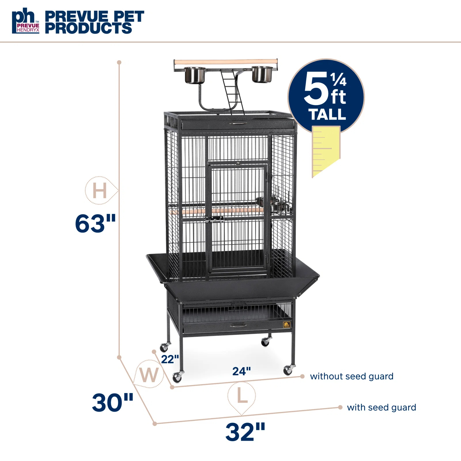 预发布站点、【Pet】Bremer Steel Play Top Floor Bird Cage with Wheels、-12345