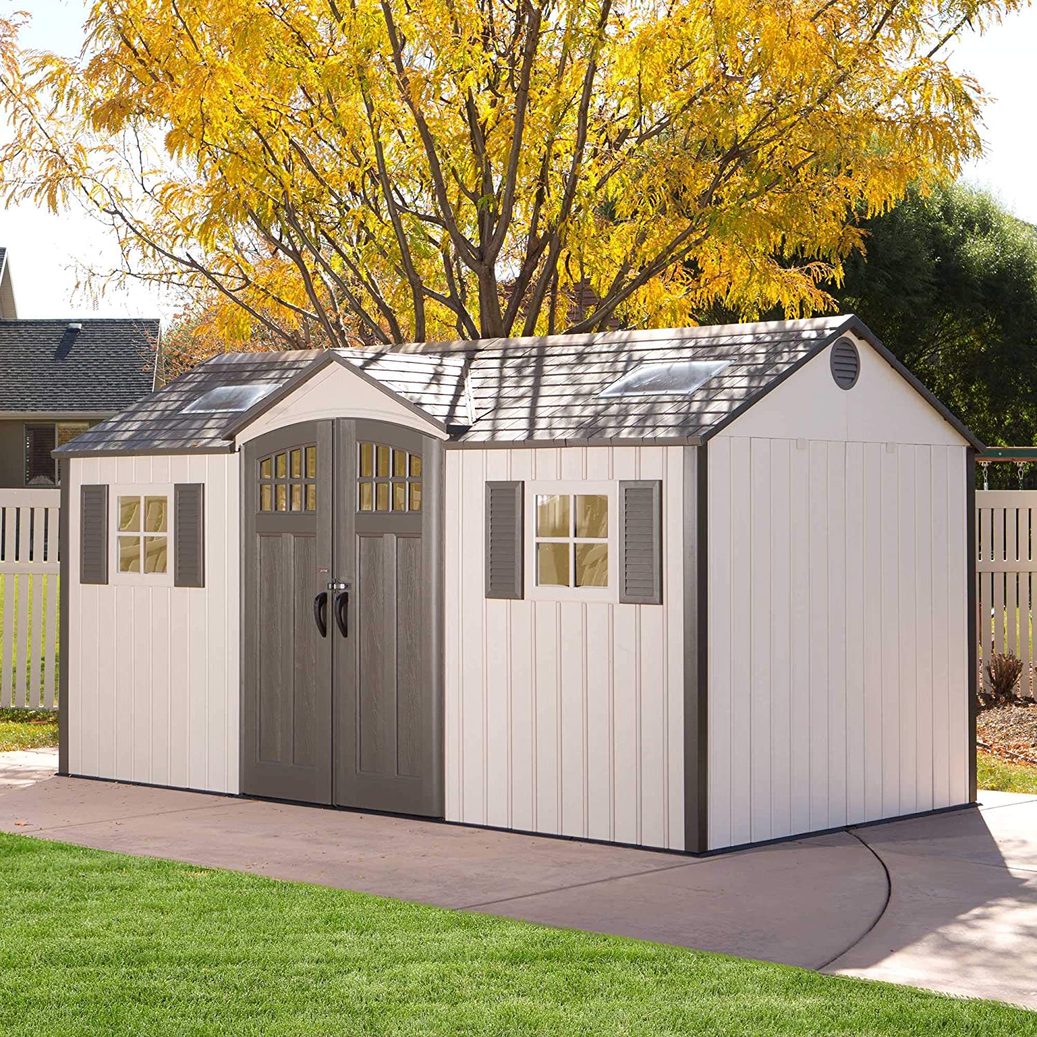 预发布站点、【Storage Shed】10x8 ft Outdoor Storage Shed, Desert Sand、mysite-12345