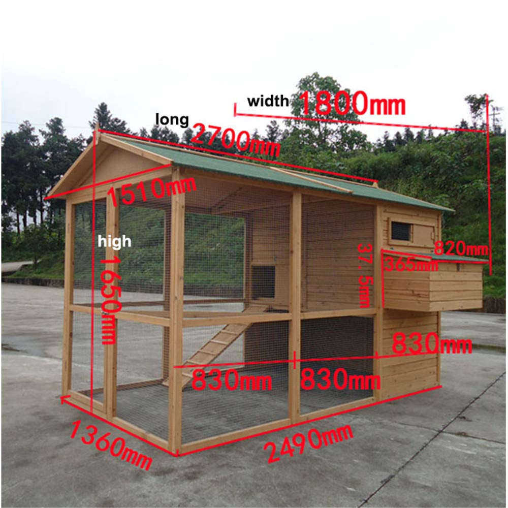 预发布站点、【Pet】Large Size Fir Wooden Waterproof Roof Green Chicken Coops、mysite-12345