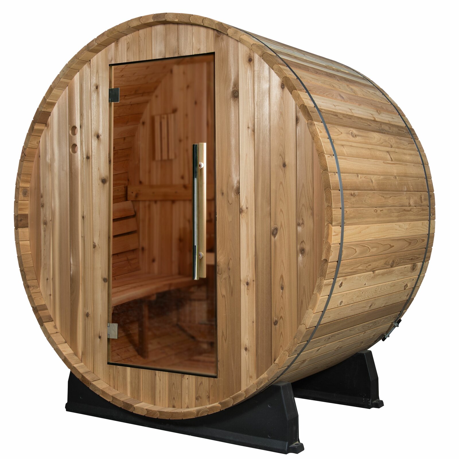 预发布站点、【Sports&Outdoors】Almost Heaven Saunas Watoga 4 - Person Traditional Steam Sauna in Cedar、-12345