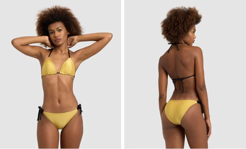 预发布站点、ARENA Women'S 50Th Shiny Gold Bikini Triangle、mysite-12345