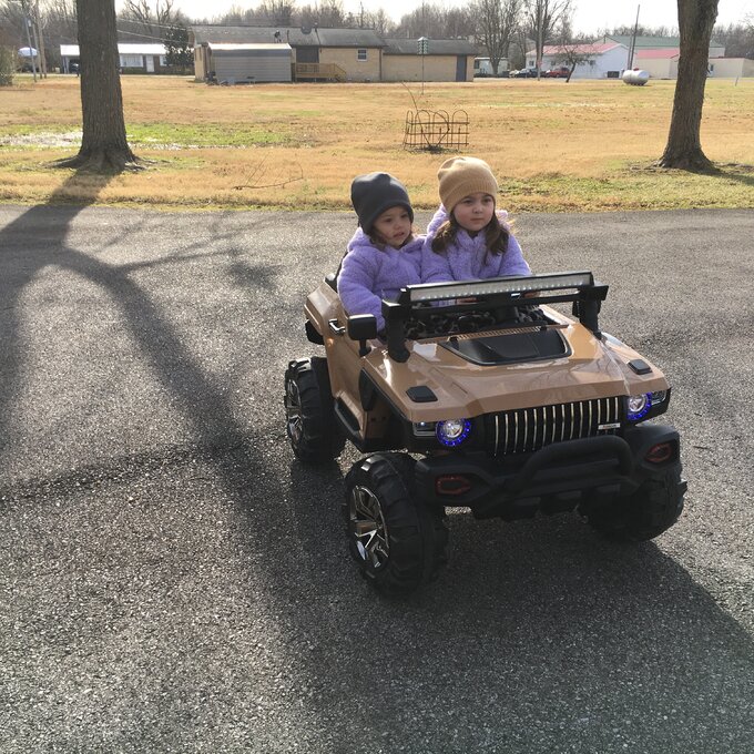 预发布站点、【Baby&Kids】2-Seater Electric Ride on Police Car SUV Truck Toy、-12345