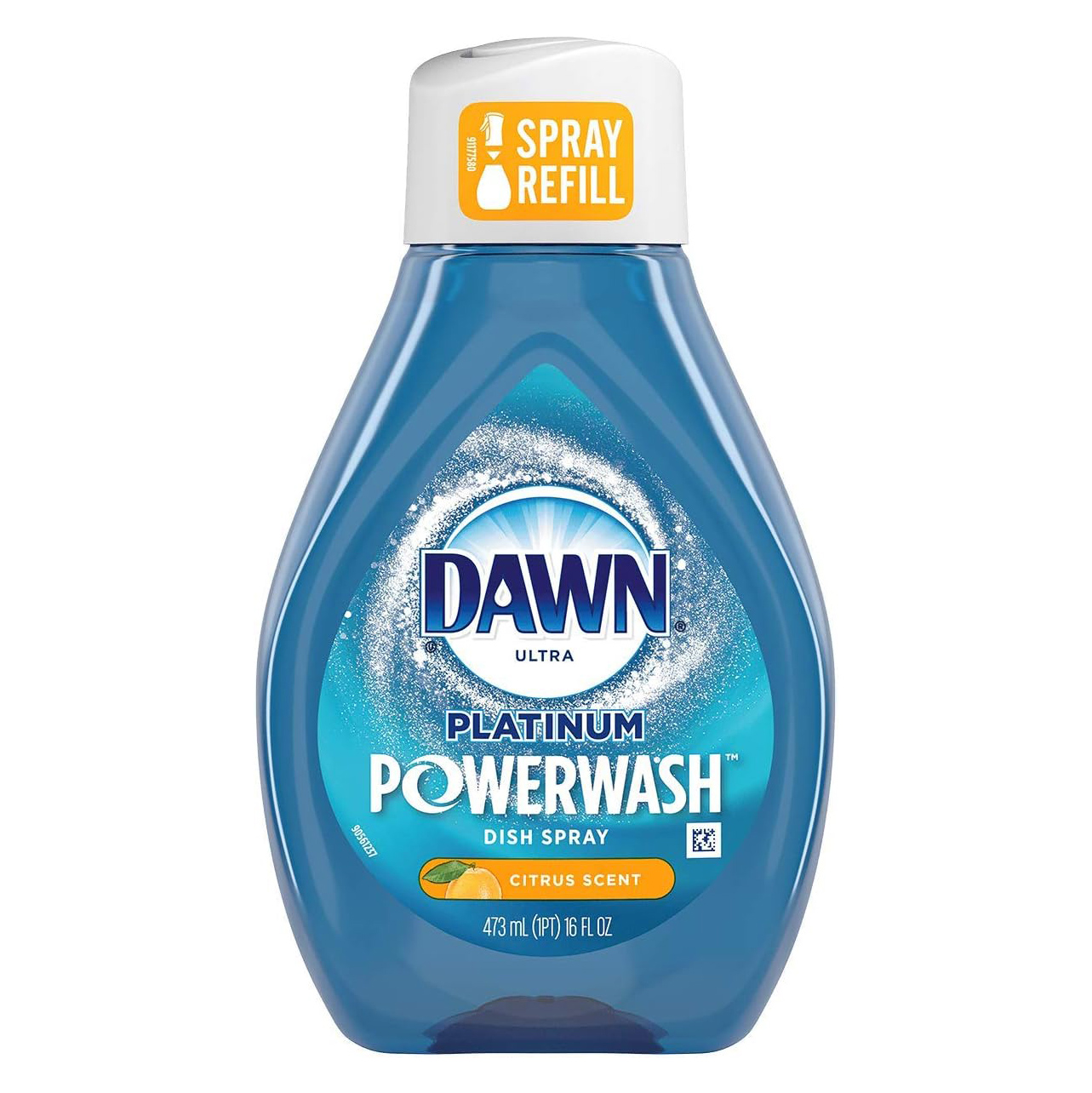 Dawn Platinum Powerwash Dish Spray, Dish Soap, Fresh Scent Bundle, 1 Spray (16oz) + 3 Refills (16oz each)111mysite