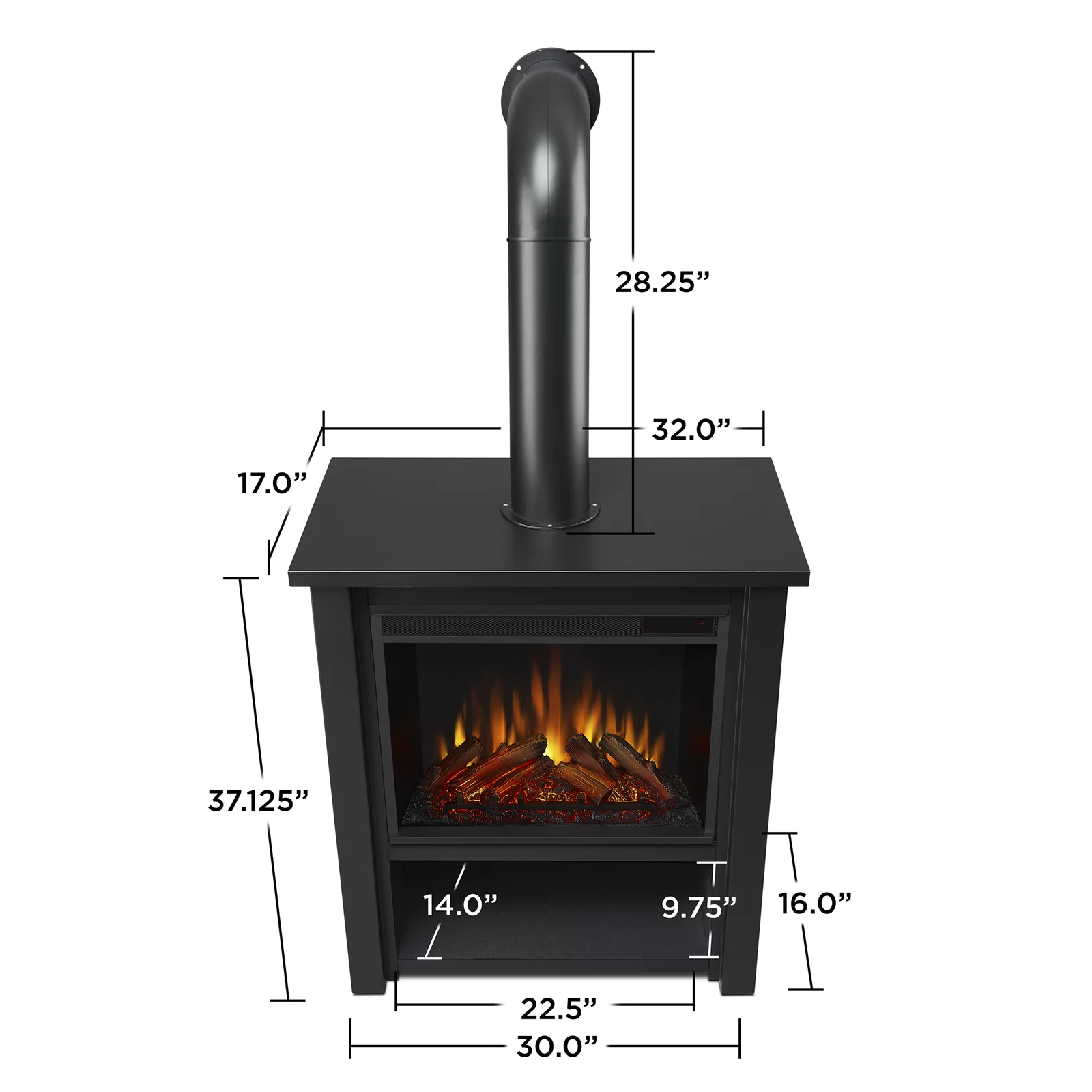 预发布站点、【Home Improvement】Hollis Electric Fireplace by Real Flame、-12345