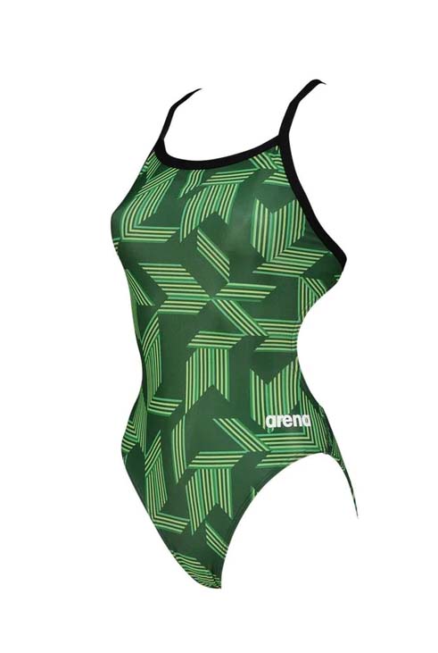 预发布站点、XCel Swimming Arena Women's Puzzled Challenge Back Swimsuit、mysite-12345