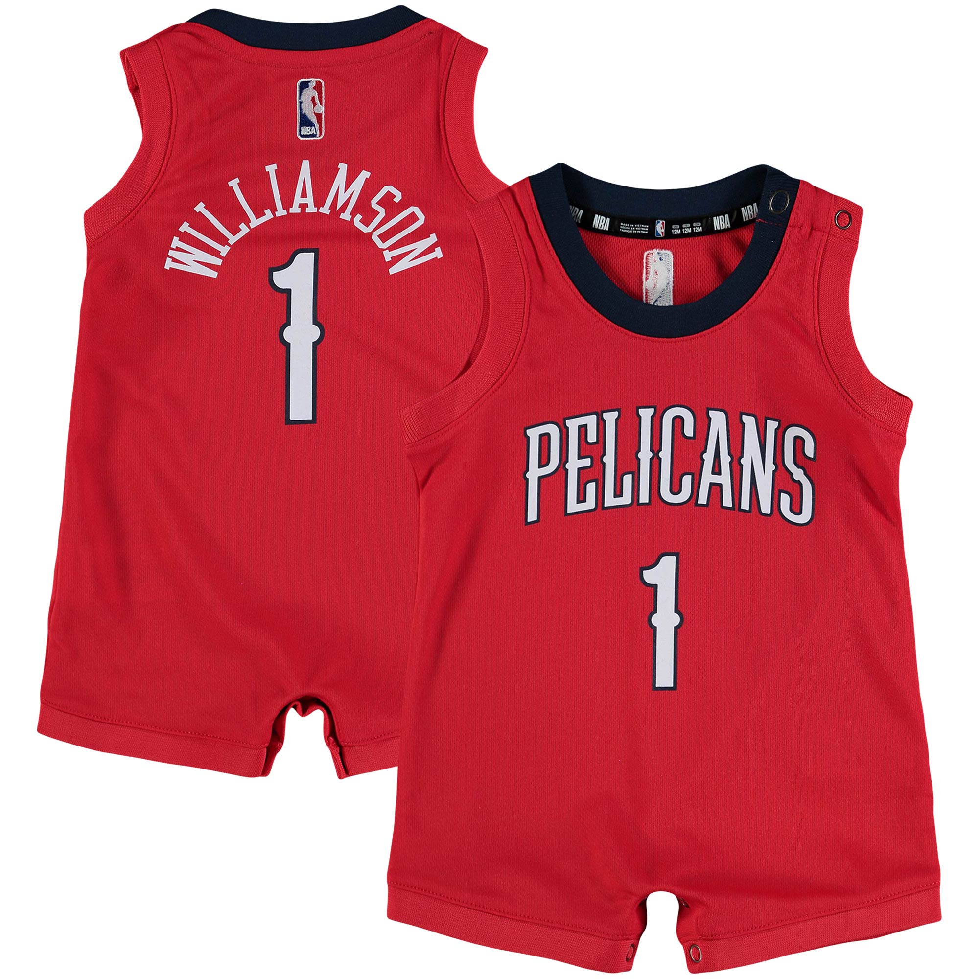 预发布站点、Zion Williamson New Orleans Pelicans Infant Replica Jersey - Red、FF-CUSTOM-12345