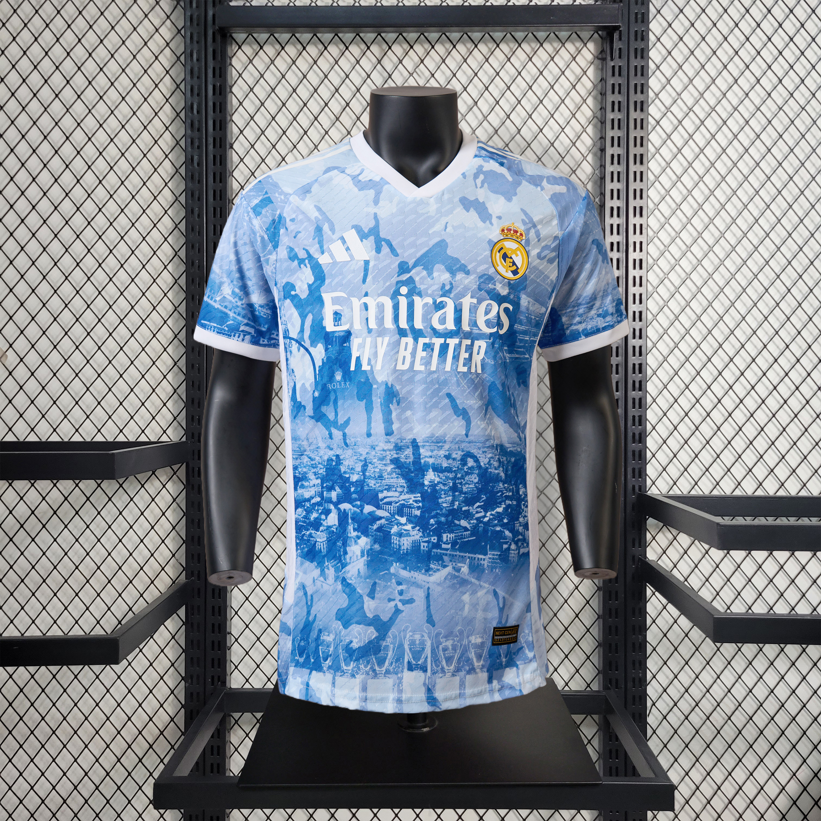 Real Madrid 24-25 Blue Special Edition Jersey - Player Version111