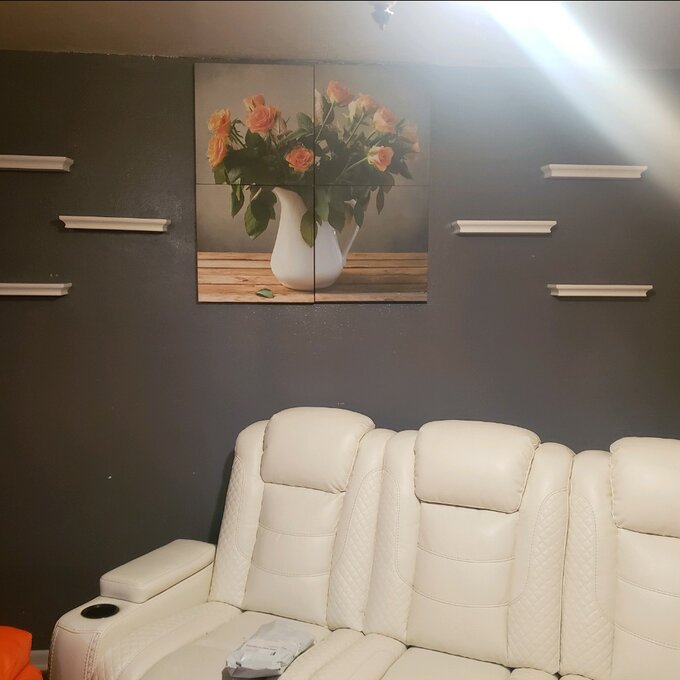 预发布站点、【Furniture】85.25'' Wide Home Theater Sofa with Cup Holder、-12345