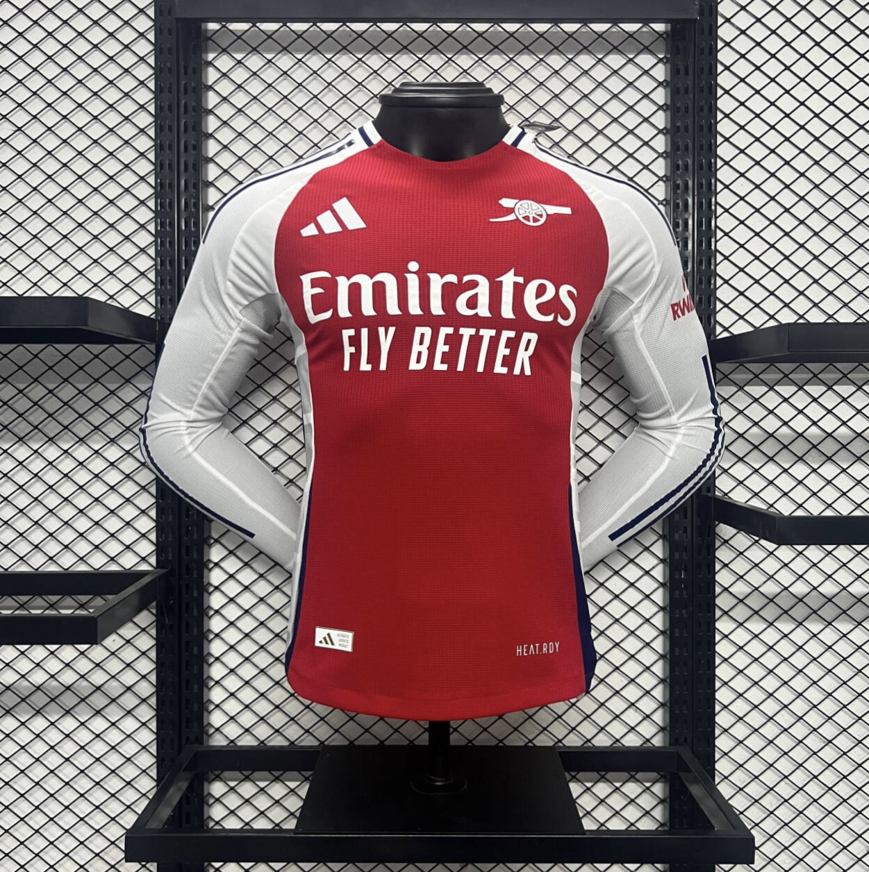 Arsenal 24-25 Home Long Sleeve Jersey - Player Version111